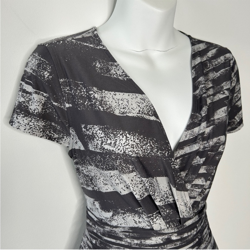BCBMAXAZRIA Agate Combo Grey Stretchy Alba Dress - Picture 3 of 8